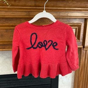 Baby Gap sweater